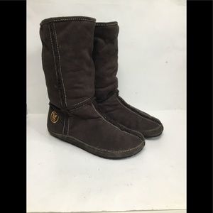 Raton Suede Boots with Shearling